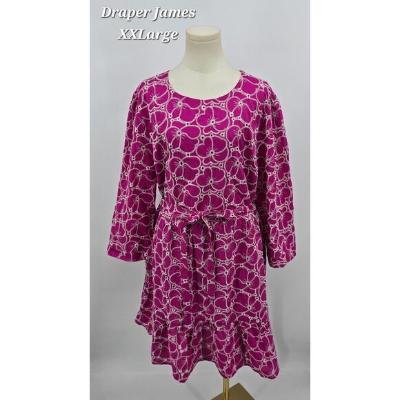 Draper James RSVP Embroidered Cotton Dress - Picture 1 of 7